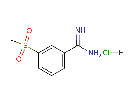 3-(Methylsulfonyl)benzamidine hydrochloride
