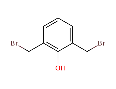 Molecular Structure of 4200-87-7 (Phenol, 2,6-bis(bromomethyl)-)