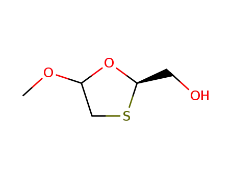 Molecular Structure of 146922-46-5 (1,3-Oxathiolane-2-methanol,5-methoxy-(9CI))
