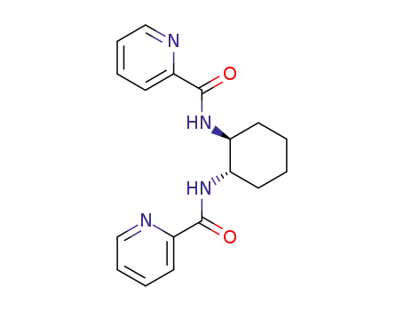 Molecular Structure of 172138-95-3 ((+)-N,N'-(1S,2S)-1,2-Diaminocyclohexanediylbis(2-pyridinecarboxamide))