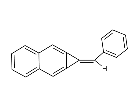 Molecular Structure of 103322-17-4 (1H-Cyclopropa[b]naphthalene, 1-(phenylmethylene)-)