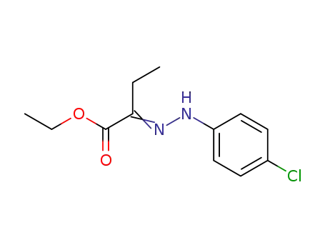 ethyl 2-[2-(4-chlorophenyl)hydrazinylidene]butanoate