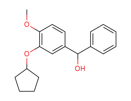 1-(3-cyclopentyloxy-4-methoxyphenyl)-1-phenylmethanol