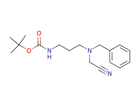 10-cyano-9-(phenylmethyl)-2,2-dimethyl-3-oxa-4-oxo-5,9-diazadecane