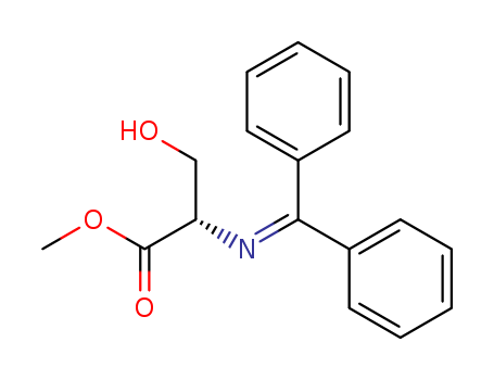 (S)-METHYL 2-(DIPHENYLMETHYLENEAMINO)-3-HYDROXYPROPANOATE