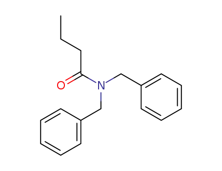 Molecular Structure of 69833-22-3 (N,N-dibenzylbutanamide)