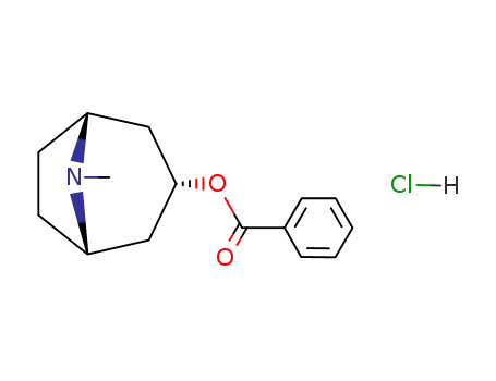 8-Azabicyclo[3.2.1]octan-3-ol,8-methyl-, 3-benzoate, hydrochloride (1:1), (3-endo)- cas  55623-27-3