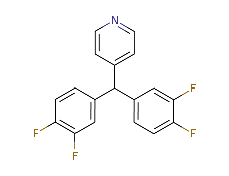 4-[α,α-Bis(3,4-difluorophenyl)methyl]pyridine