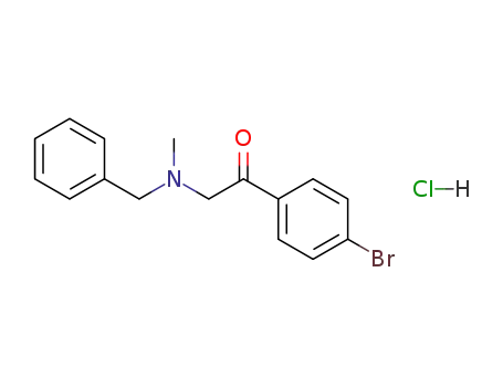 Molecular Structure of 6291-68-5 (2-[benzyl(methyl)amino]-1-(4-bromophenyl)ethanone)