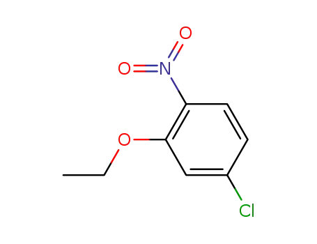 Molecular Structure of 29604-25-9 (4-CHLORO-2-ETHOXY-1-NITROBENZENE)