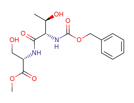 Molecular Structure of 2488-24-6 (Z-THR-SER-OME)