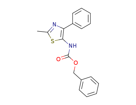benzyl 2-methyl-4-phenylthiazol-5-ylcarbamate