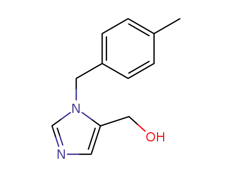 Molecular Structure of 226931-22-2 (1H-Imidazole-5-methanol, 1-[(4-methylphenyl)methyl]-)