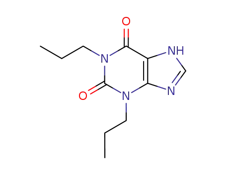 Molecular Structure of 31542-62-8 (1,3-dipropylxanthine)