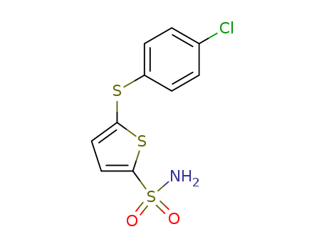 5-[(4-Chlorophenyl)thio]thiophene-2-sulphonamide
