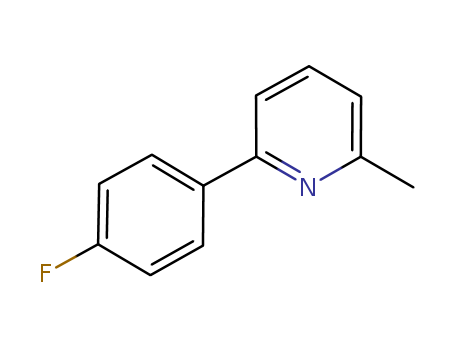 Pyridine,2-(4-fluorophenyl)-6-methyl-