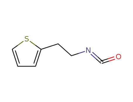 Molecular Structure of 58749-51-2 (2-(THIEN-2-YL)ETHYL ISOCYANATE)