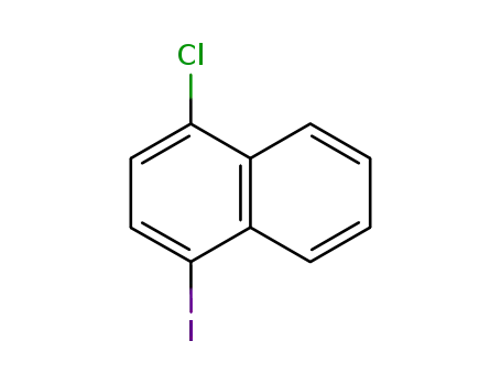 Molecular Structure of 6334-37-8 (1-chloro-4-iodonaphthalene)