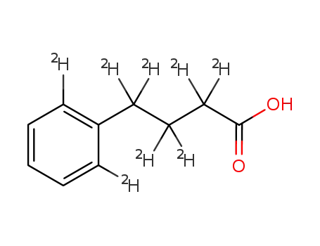 Molecular Structure of 461391-24-2 (4-PHENYLBUTYRIC-2,2,3,3-D4 ACID)