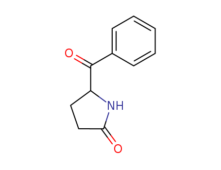 Molecular Structure of 111556-29-7 (2-Pyrrolidinone, 5-benzoyl-)