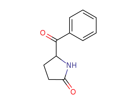 Molecular Structure of 111556-29-7 (2-Pyrrolidinone, 5-benzoyl-)