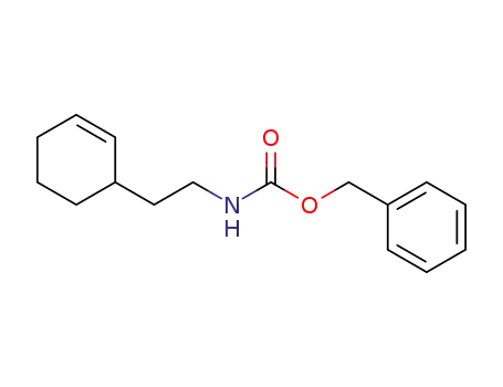 Molecular Structure of 172606-17-6 (Carbamic acid, [2-(2-cyclohexen-1-yl)ethyl]-, phenylmethyl ester)