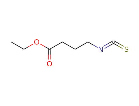 Molecular Structure of 17126-65-7 (ETHYL 4-ISOTHIOCYANATOBUTYRATE)