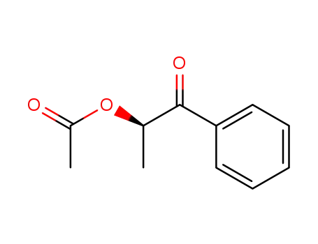 1-Propanone, 2-(acetyloxy)-1-phenyl-, (2R)-