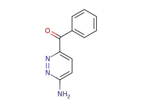 Molecular Structure of 146233-35-4 ((6-AMINOPYRIDAZIN-3-YL)(PHENYL)METHANONE)