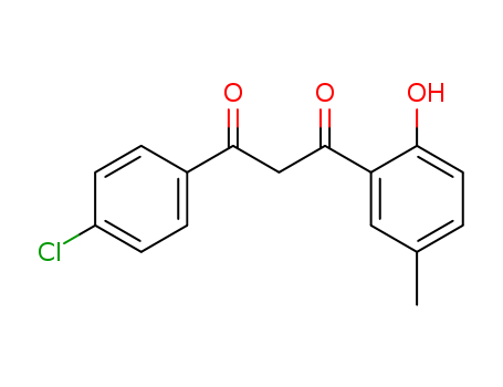3-(4-chlorophenyl)-3-hydroxy-1-(2-hydroxy-5-methyl-phenyl)prop-2-en-1-one