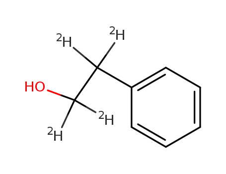 Molecular Structure of 107473-33-6 (2-PHENYLETHAN-1,1,2,2-D4-OL)