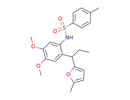 Benzenesulfonamide,
N-[4,5-dimethoxy-2-[1-(5-methyl-2-furanyl)propyl]phenyl]-4-methyl-