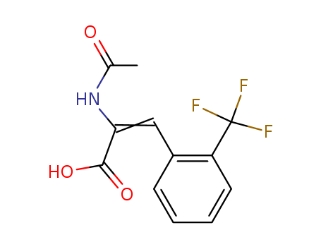 2-TrifluoroMethyl-α-acetaMidocinnaMic Acid