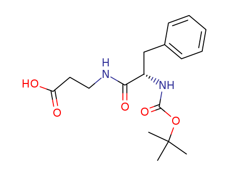 b-Alanine, N-[N-[(1,1-dimethylethoxy)carbonyl]-L-phenylalanyl]-