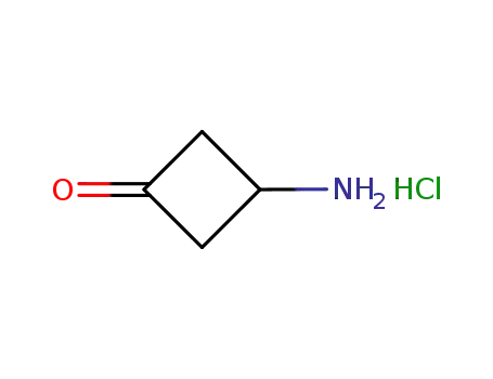 Molecular Structure of 1035374-20-9 (3-Aminocyclobutanone hydrochloride)