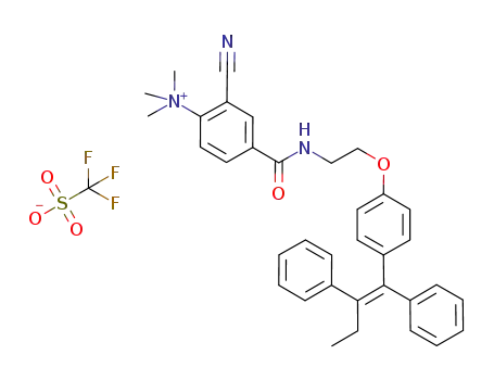 Molecular Structure of 80234-20-4 (desdimethyltamoxifen)