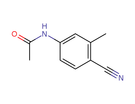 Molecular Structure of 321162-59-8 (4-ACETAMIDO-2-METHYLBENZONITRILE)