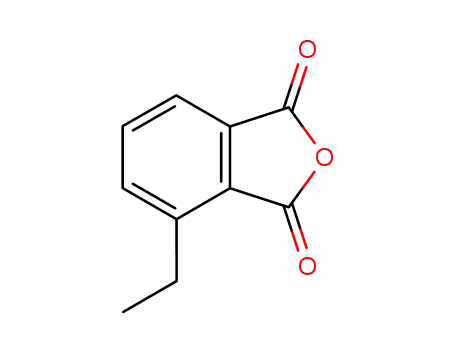 Molecular Structure of 102539-99-1 (1,3-Isobenzofurandione,4-ethyl-(9CI))