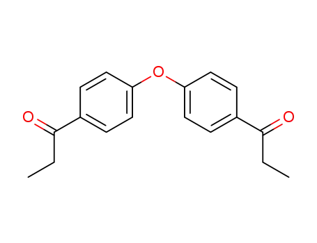 Molecular Structure of 20176-55-0 (1-Propanone, 1,1'-(oxydi-4,1-phenylene)bis-)