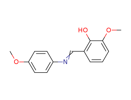 Phenol, 2-methoxy-6-[[(4-methoxyphenyl)imino]methyl]-