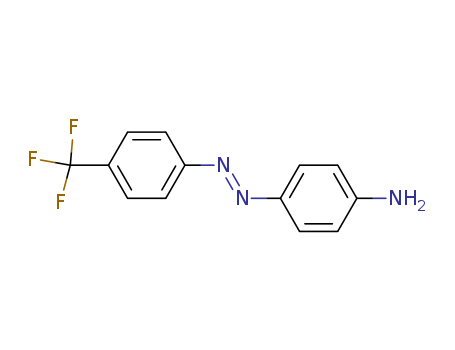 Molecular Structure of 1961-53-1 (Benzenamine, 4-[[4-(trifluoromethyl)phenyl]azo]-)