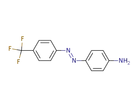 Molecular Structure of 1961-53-1 (Benzenamine, 4-[[4-(trifluoromethyl)phenyl]azo]-)