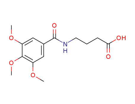 Butanoic acid, 4-[(3,4,5-trimethoxybenzoyl)amino]-