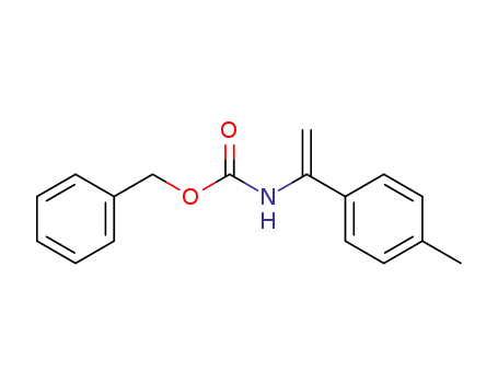 Molecular Structure of 697301-74-9 ((1-p-tolylvinyl)carbamic acid benzyl ester)
