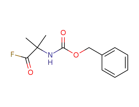 Molecular Structure of 367274-56-4 (Carbamic acid, (2-fluoro-1,1-dimethyl-2-oxoethyl)-, phenylmethyl ester)