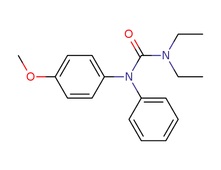 Molecular Structure of 883726-44-1 (N,N-diethyl-N'-(4-methoxyphenyl)-N'-phenylurea)