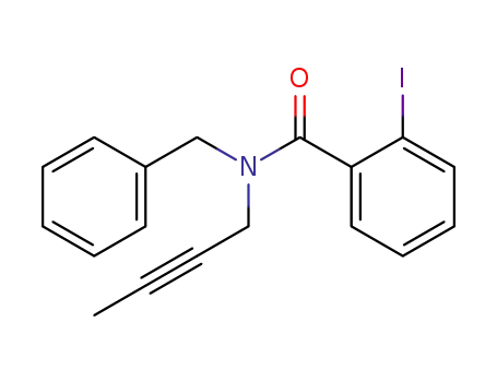 N-(but-2-ynyl)-N-(2-iodobenzoyl)benzylamine