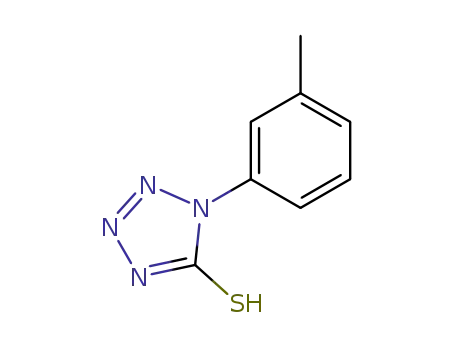 Molecular Structure of 41401-38-1 (1-M-TOLYL-1H-TETRAZOLE-5-THIOL)