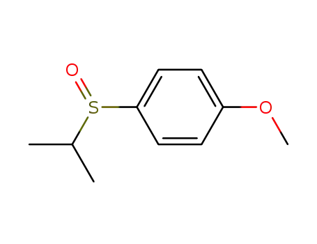 Molecular Structure of 7205-71-2 (Benzene, 1-methoxy-4-[(1-methylethyl)sulfinyl]-)