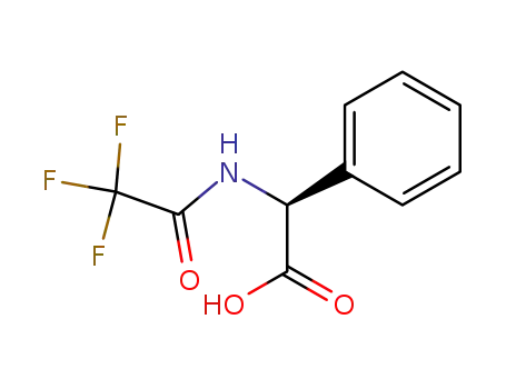Molecular Structure of 155894-96-5 ((+)-N-TRIFLUOROACETYL-L-PHENYLGLYCINE)